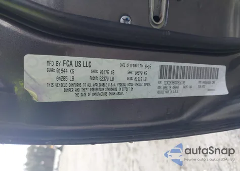 2016 Dodge Dart Sxt z USA, uszkodzony, nr VIN 1C3CDFBBXGD516182